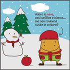 La neve e l'agricoltura
